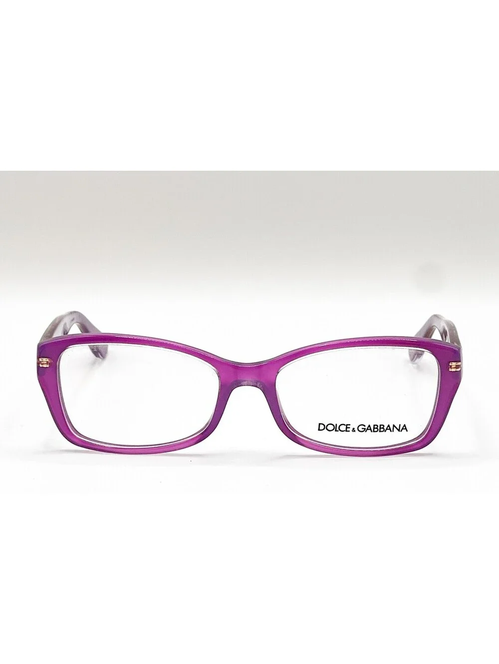 Dolce Gabbana DG3176 2772 Crystal Pearl Violet Authentic Eyeglass Frames 52-16